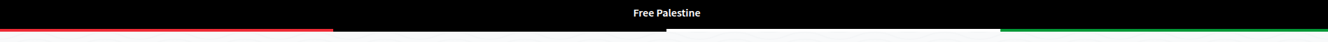 Free Palestine banner
